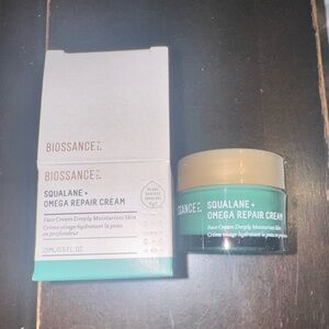 Biossance Squalane Omega Repair Moisturizing Cream 0.5oz. New In Box Anti-aging